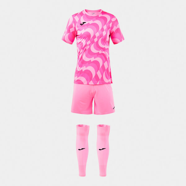 Set echipament portar fotbal Joma Area, Roz Fluo - imagine 1