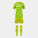 Set echipament portar fotbal Joma Area, Verde Fluo
