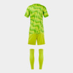 Set echipament portar fotbal Joma Area, Verde Fluo - imagine 2