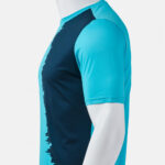 Tricou sport Joma Picasho City, Turcoaz Fluo / Bleumarin - imagine 5