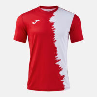 Tricou sport Joma Picasho City, Rosu / Alb