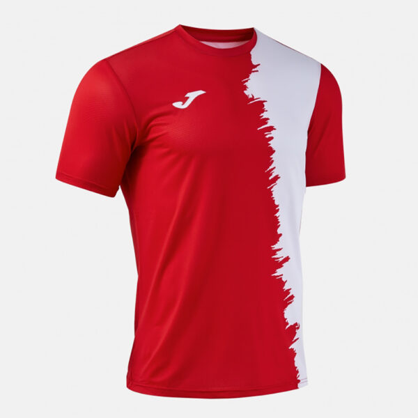 Tricou sport Joma Picasho City, Rosu / Alb - imagine 2