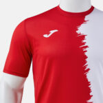 Tricou sport Joma Picasho City, Rosu / Alb - imagine 4