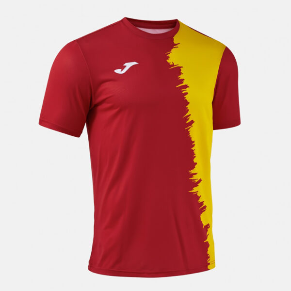 Tricou sport Joma Picasho City, Rosu / Galben - imagine 2