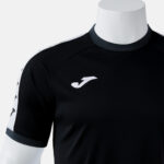 Tricou sport Joma Heroic, Negru / Gri inchis - imagine 4