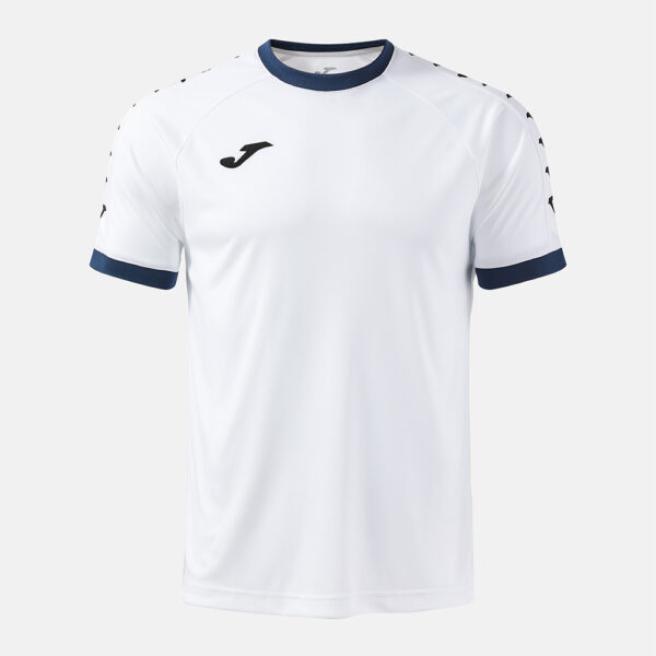 Tricou sport Joma Heroic, Alb / Bleumarin - imagine 1
