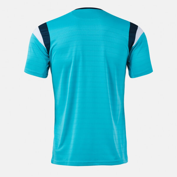 Tricou tenis Joma Terra, Turcoaz Fluo / Bleumarin - imagine 3
