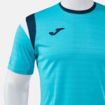 Tricou tenis Joma Terra, Turcoaz Fluo / Bleumarin - imagine 4