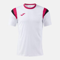 Tricou tenis Joma Terra, Alb / Fuxia