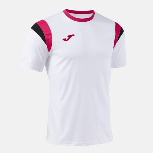 Tricou tenis Joma Terra, Alb / Fuxia - imagine 2