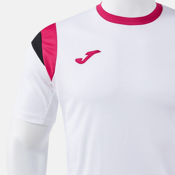 Tricou tenis Joma Terra, Alb / Fuxia - imagine 4