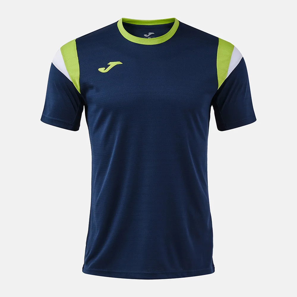 Tricou tenis Joma Terra, Bleumarin / Verde Lime - imagine 1