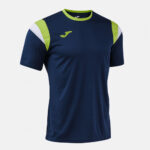 Tricou tenis Joma Terra, Bleumarin / Verde Lime - imagine 2