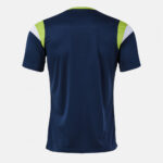 Tricou tenis Joma Terra, Bleumarin / Verde Lime - imagine 3