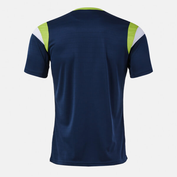 Tricou tenis Joma Terra, Bleumarin / Verde Lime - imagine 3