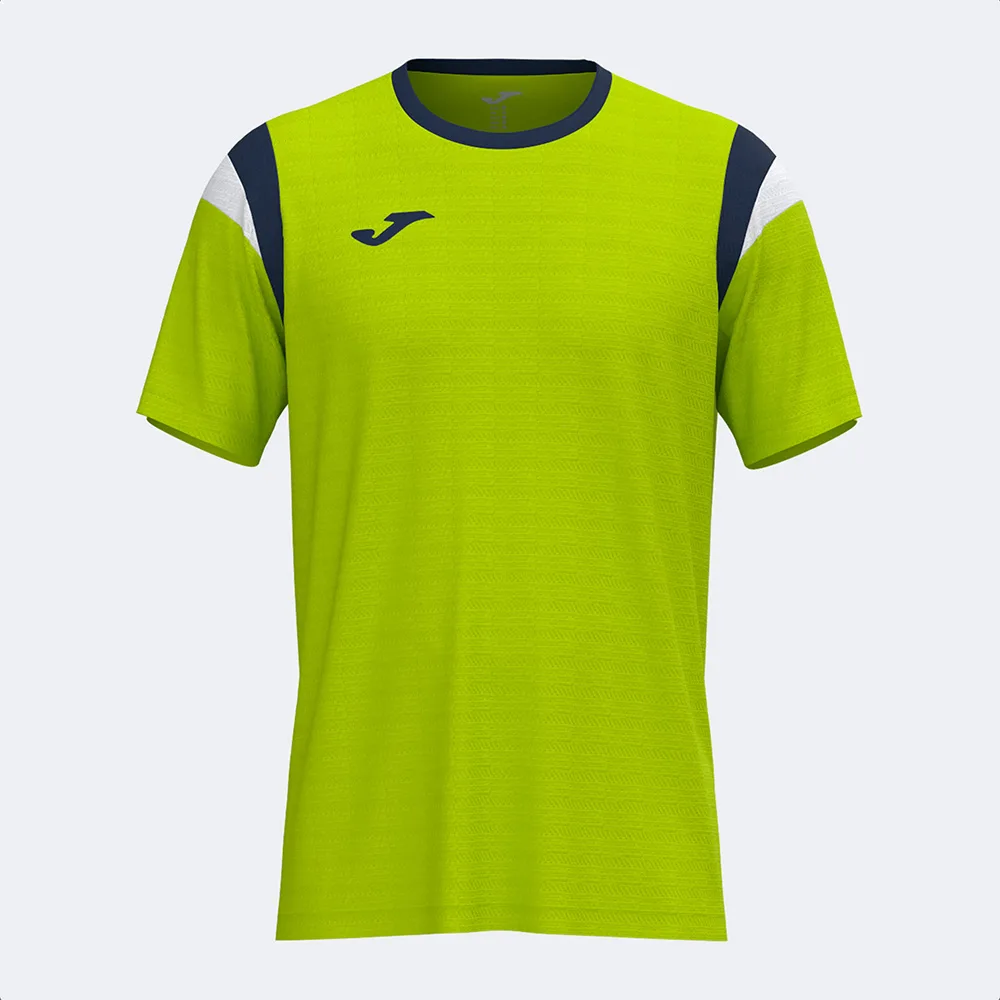 Tricou tenis Joma Terra, Verde Lime / Bleumarin - imagine 1