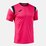 Tricou tenis Joma Terra, Fuxia / Negru - imagine 2