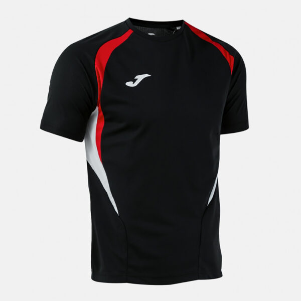 Tricou sport Joma Championship 20, Negru / Rosu - imagine 2