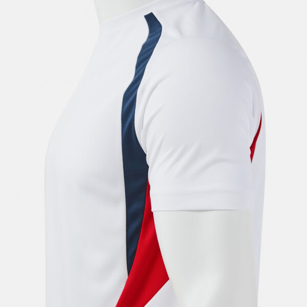 Tricou sport Joma Championship 20, Alb / Bleumarin - imagine 5