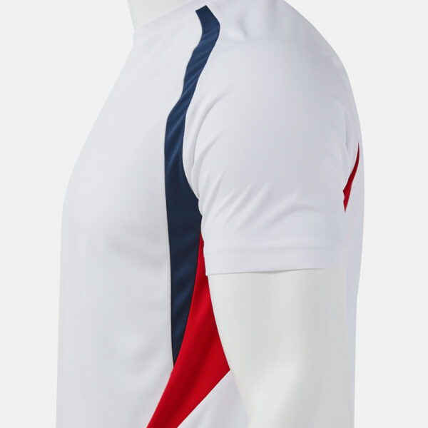 Tricou sport Joma Championship 20, Alb / Albastru Sky - imagine 5