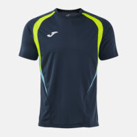 Tricou sport Joma Championship 20, Bleumarin / Galben Fluo