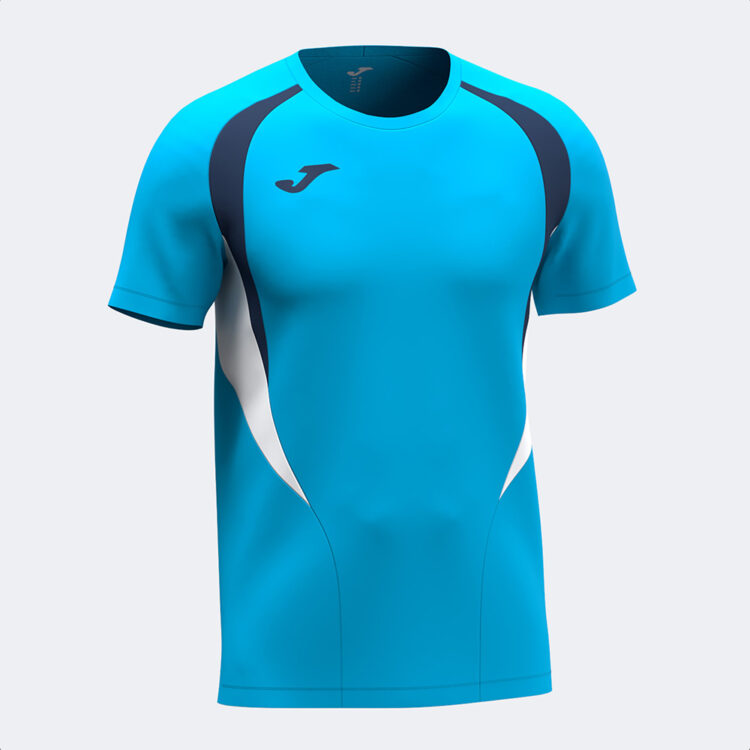 Tricou sport Joma Championship 20, Albastru Sky / Bleumarin