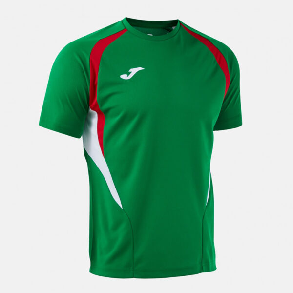 Tricou sport Joma Championship 20, Verde / Rosu - imagine 2