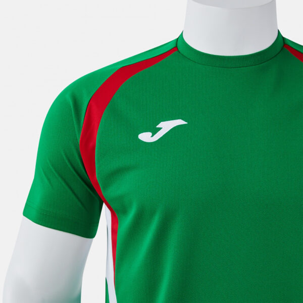 Tricou sport Joma Championship 20, Verde / Rosu - imagine 4