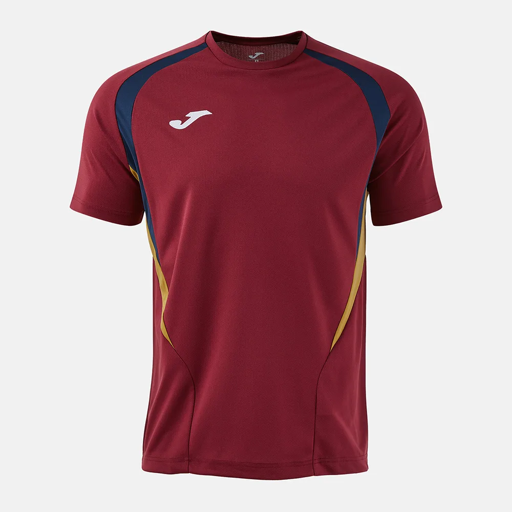 Tricou sport Joma Championship 20, Visiniu / Bleumarin - imagine 1