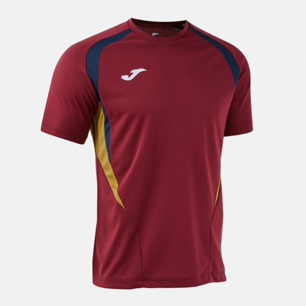 Tricou sport Joma Championship 20, Visiniu / Bleumarin - imagine 2