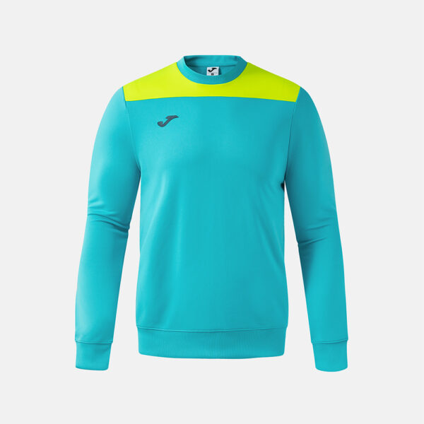 Bluza Joma Phoenix III, Turcoaz Fluo / Galben - imagine 1
