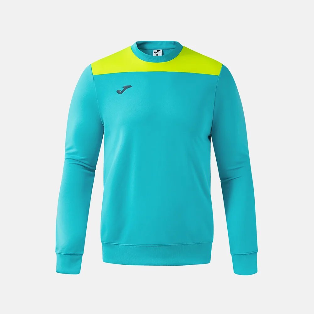 Bluza Joma Phoenix III, Turcoaz Fluo / Galben - imagine 1