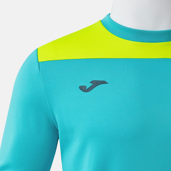 Bluza Joma Phoenix III, Turcoaz Fluo / Galben - imagine 4