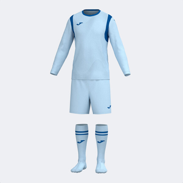 Set echipament portar fotbal Joma Zamora XI, Albastru Sky / Bleumarin - imagine 1