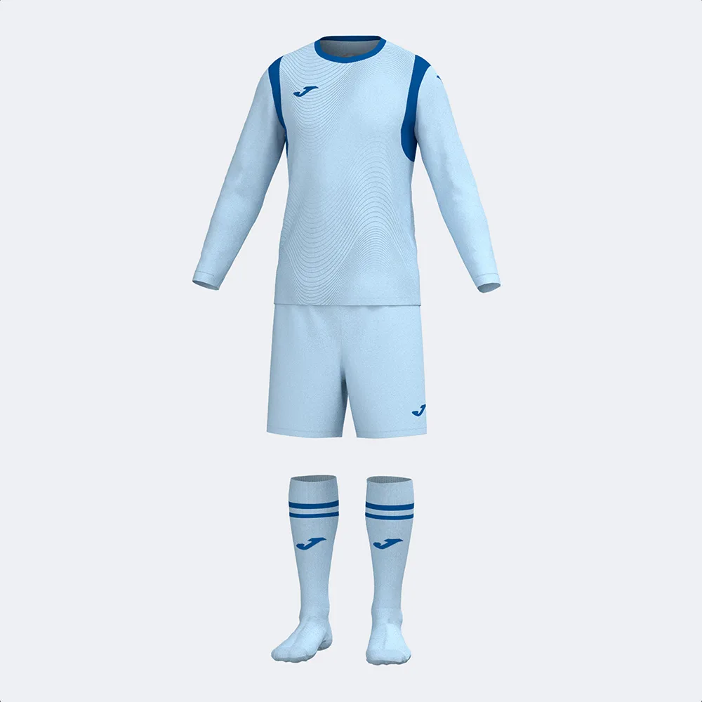 Set echipament portar fotbal Joma Zamora XI, Albastru Sky / Bleumarin - imagine 1