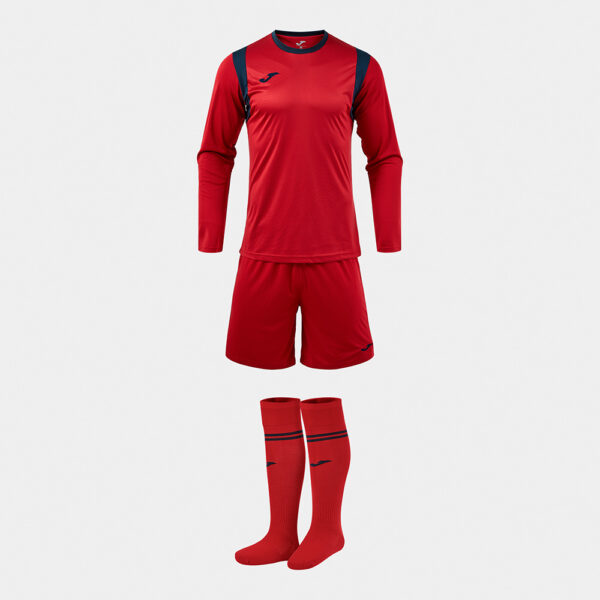 Set echipament portar fotbal Joma Zamora XI, Rosu / Bleumarin - imagine 1