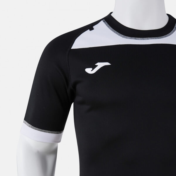 Tricou rugby Joma Phoenix III, Negru / Alb - imagine 4