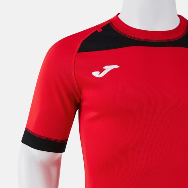 Tricou rugby Joma Phoenix III, Rosu / Negru - imagine 4