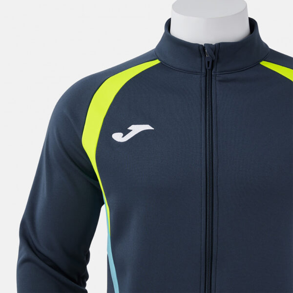 Bluza trening Joma Championship 20, Bleumarin / Galben Fluo - imagine 4