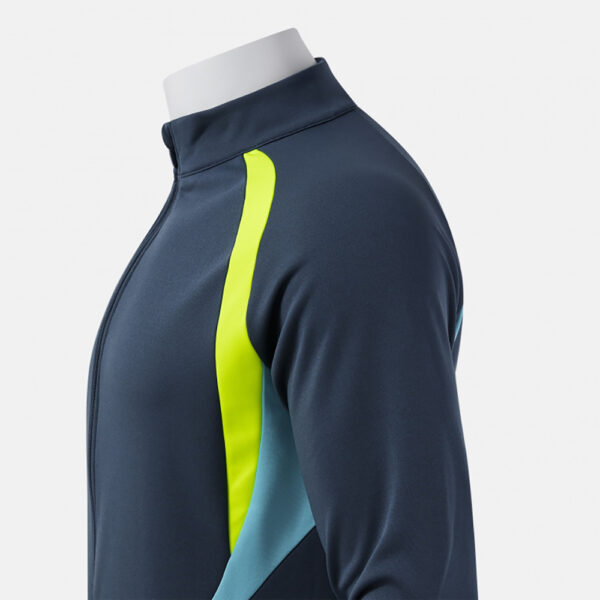 Bluza trening Joma Championship 20, Bleumarin / Galben Fluo - imagine 5