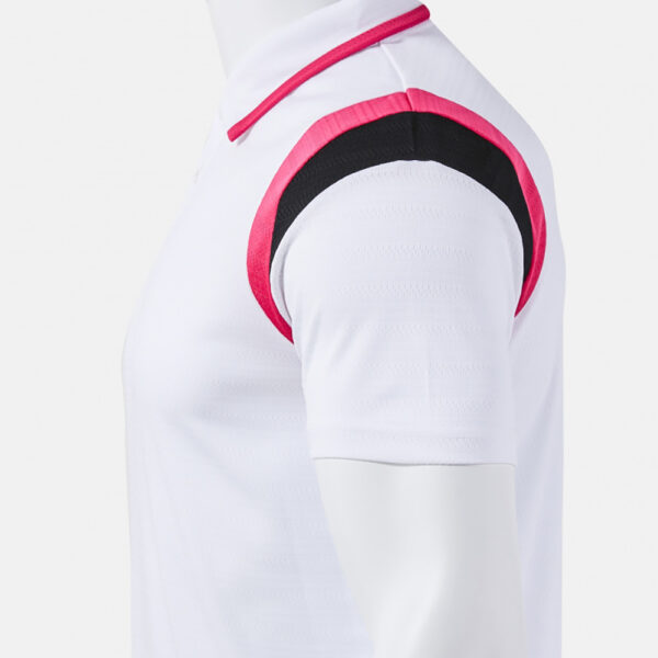 Tricou polo tenis Joma Terra, Alb / Fuxia - imagine 5