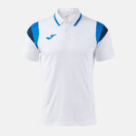 Tricou polo tenis Joma Terra, Alb / Albastru Royal
