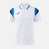 Tricou polo tenis Joma Terra, Alb / Albastru Royal