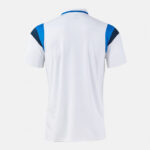 Tricou polo tenis Joma Terra, Alb / Albastru Royal - imagine 3