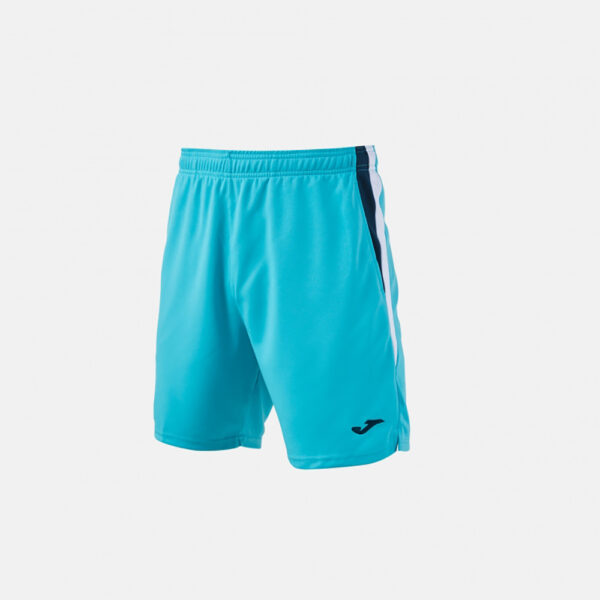 Pantaloni scurti tenis Joma Terra, Turcoaz Fluo / Bleumarin - imagine 2