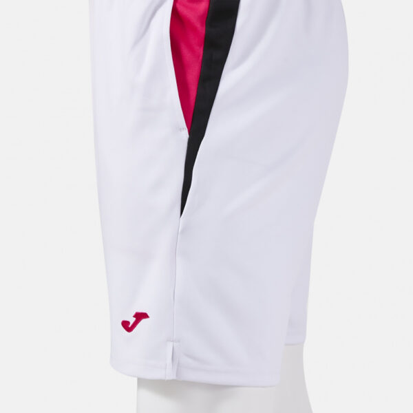 Pantaloni scurti tenis Joma Terra, Alb / Fuxia - imagine 5