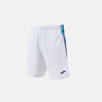 Pantaloni scurti tenis Joma Terra, Alb / Turcoaz Fluo - imagine 2
