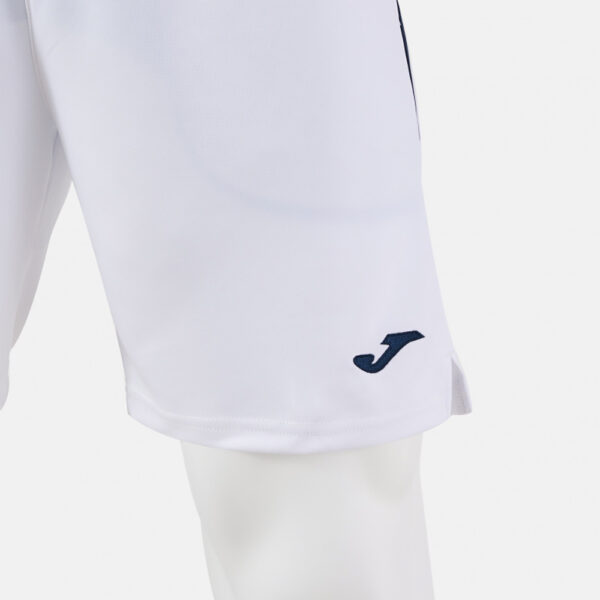 Pantaloni scurti tenis Joma Terra, Alb / Turcoaz Fluo - imagine 4