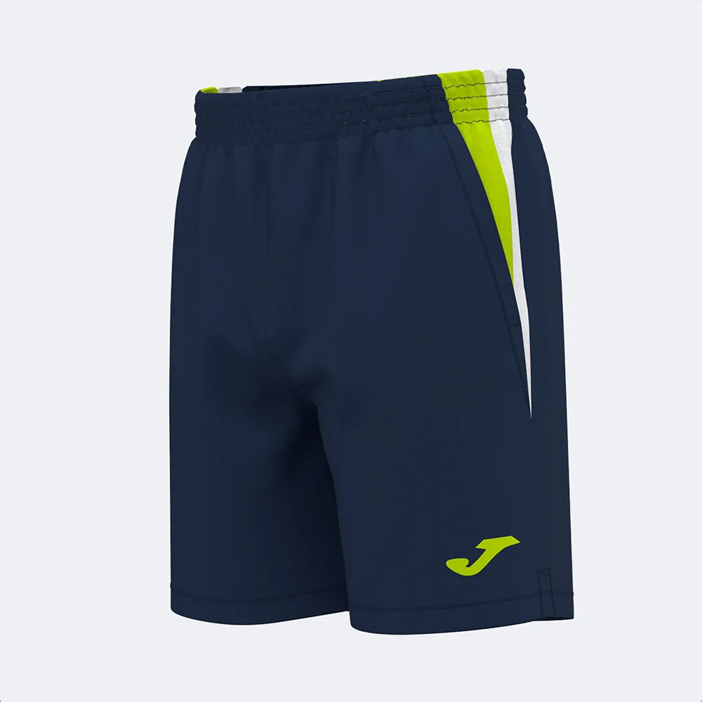 Pantaloni scurti tenis Joma Terra, Bleumarin / Verde Lime - imagine 1