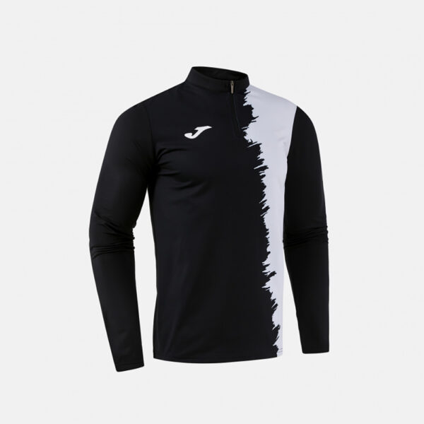 Bluza antrenament Joma Picasho, Negru / Alb - imagine 2